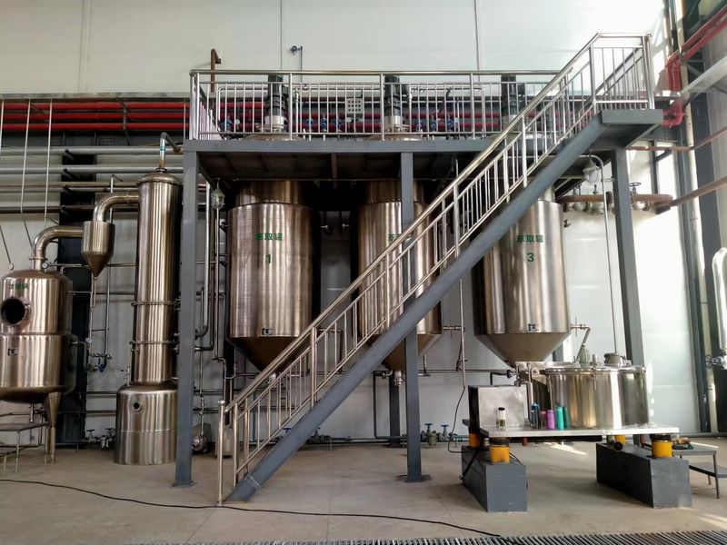 Shaanxi Baisifu Biological Engineering Co., Ltd. linia produkcyjna fabryki