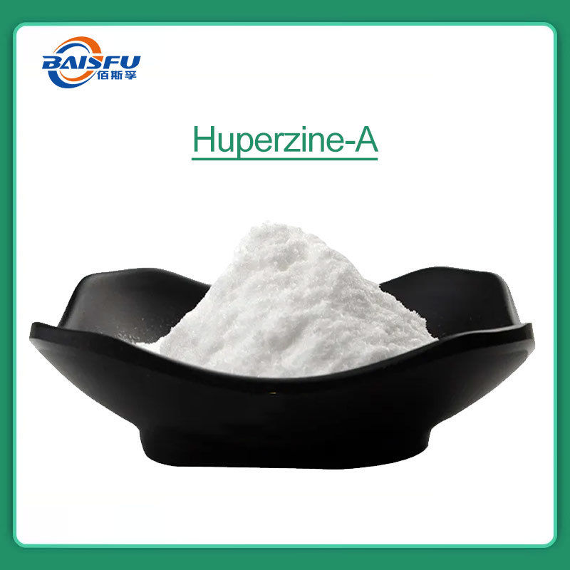 Shaanxi Baisfu plant extract White powder huperzia serrata extract CAS No.102518-79-6 huperzine A for Alzheimer therapy