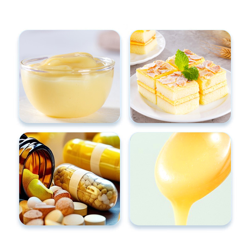 Baisfu pure natural light yellow fine powder High quality Royal Jelly Powder CAS9051-97-2  for food beverage and medicine