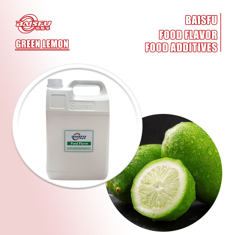 Food Grade Green Lemon Flavor - High Quality Food Flavoring for Beverages & Confectionery