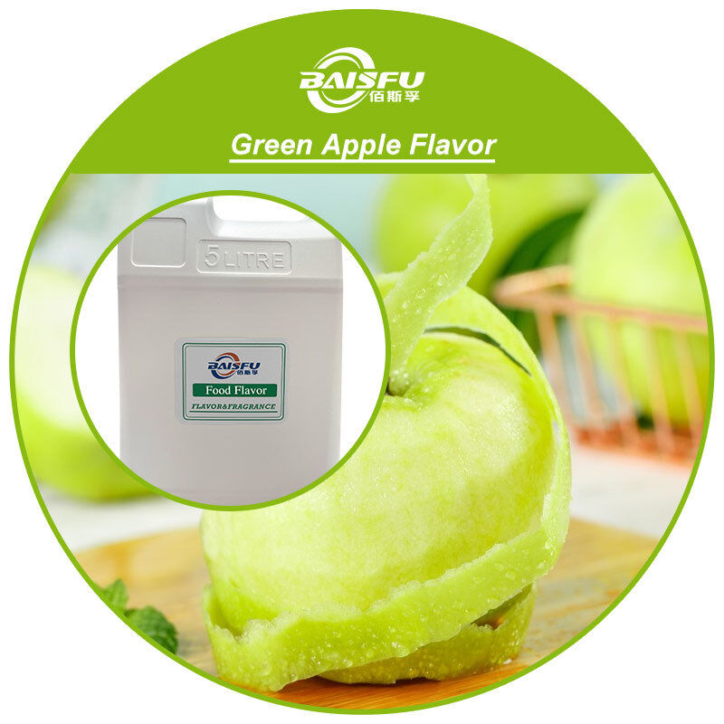 Green Apple Flavor Powder & Liquid For Beverage, Candy, Baking