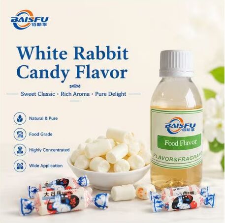 Premium High Quality White Rabbit Candy Flavor for Milk Candy Toffee Caramel Creamy Confectionery and Rich Butterscotch