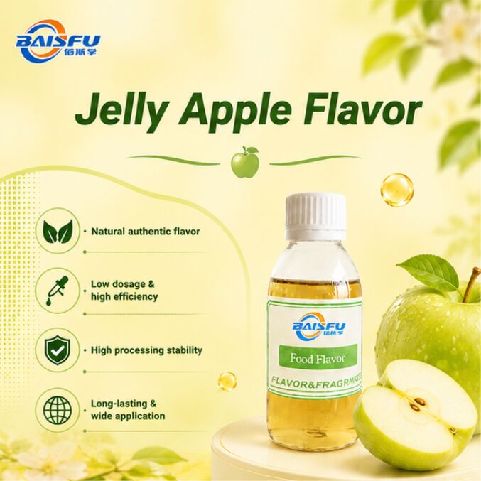 Premium Food Grade Jelly Apple Flavor Suitable for Beverage Confectionery Product Development