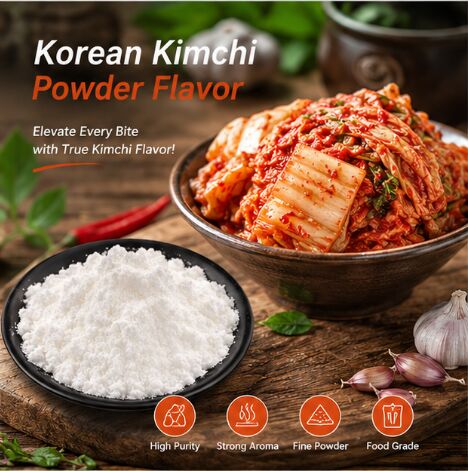 Premium Korean Kimchi Powder Flavor for Kimchi Seasoning Shaker Spicy Cabbage Powder and Asian Spice Blend