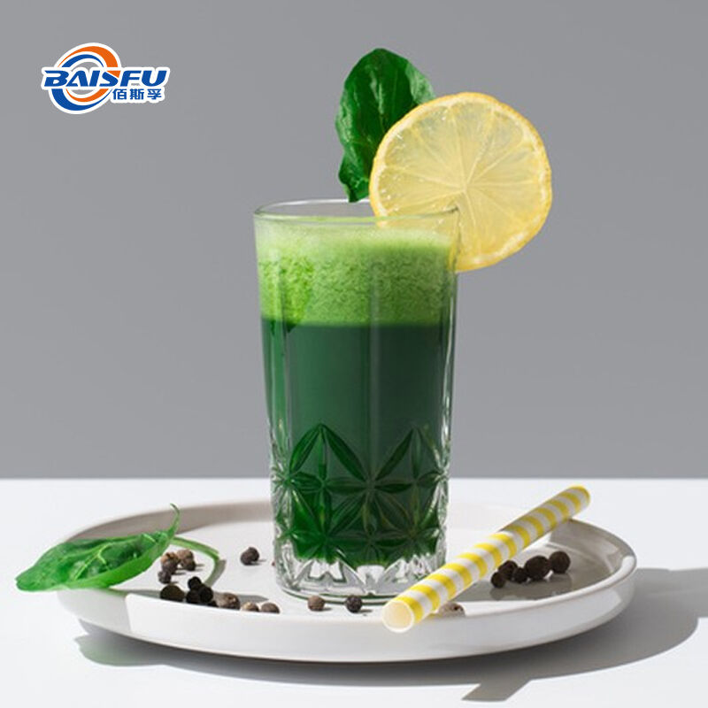 Baisfu Factory Sales Pure Freeze Dried Spinach Powder Food Grade Natural Green Colorant FD Vegetable Powder for Bakery