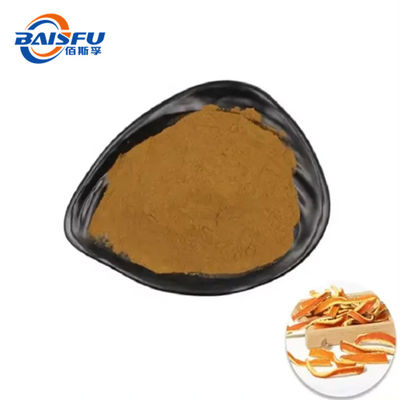 Top Quality Brown yellow Powder Natural Pericarpium Citri Reticulatae Extract Powder Citrus reticulata Blanco Raw Material For Various Medicines And Cosmetics