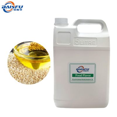 Toasted White Sesame Oil Flavor Natural Fragrance 99% Purity Rich Nutty Roasted Aroma For Sauces Snacks Seasonings